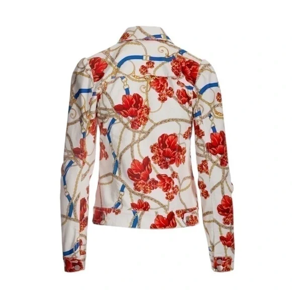 NAUTICAL Jean Jacket by Boston Proper NWT - Picture 3 of 5